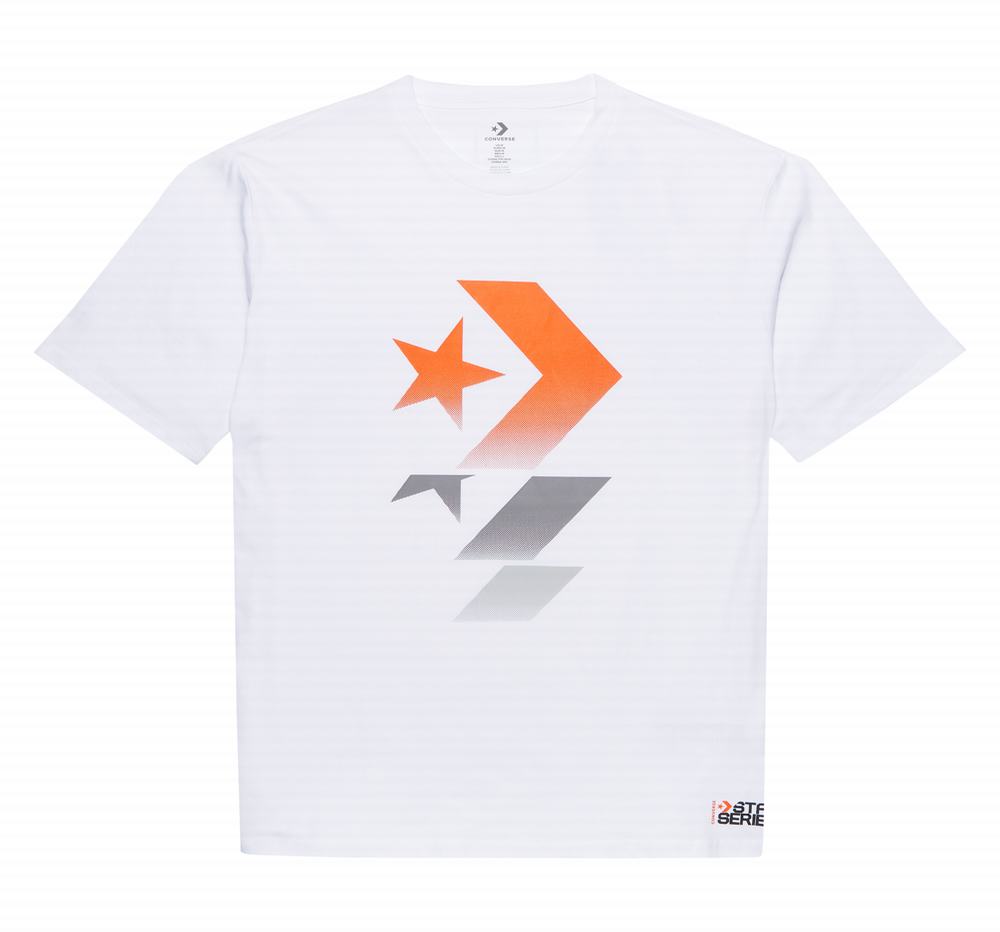 Camiseta Converse x Tinker Hatfield Star Series Homem Branco 869352ZQY